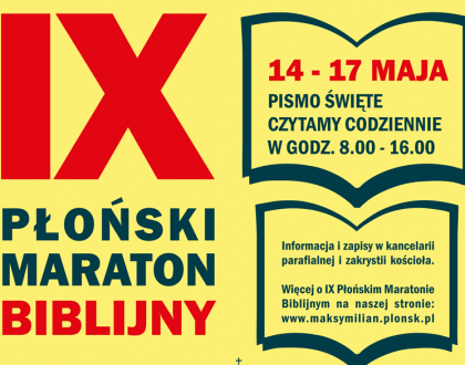 IX Płoński Maraton Biblijny
