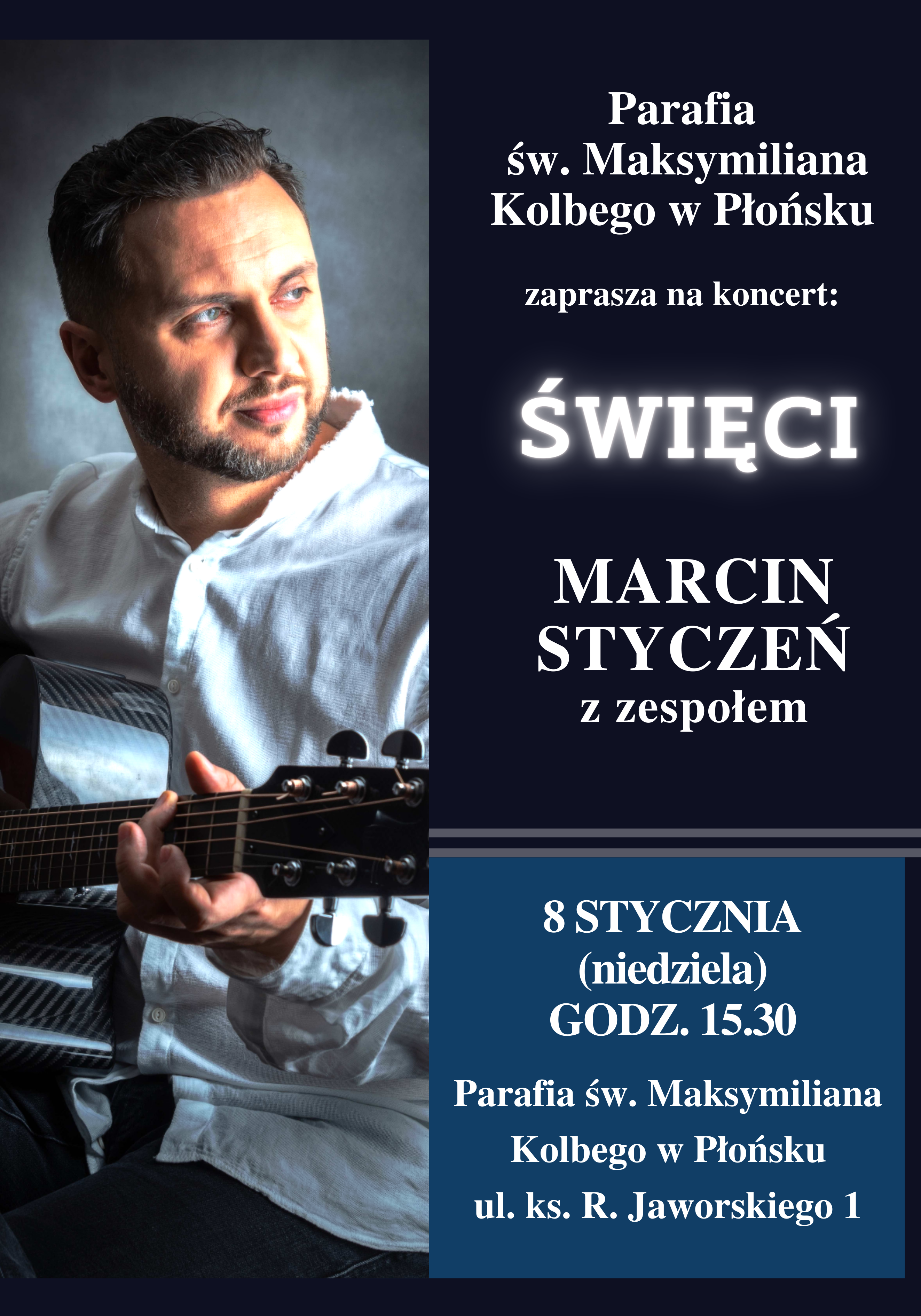 Koncert Marcina Stycznia